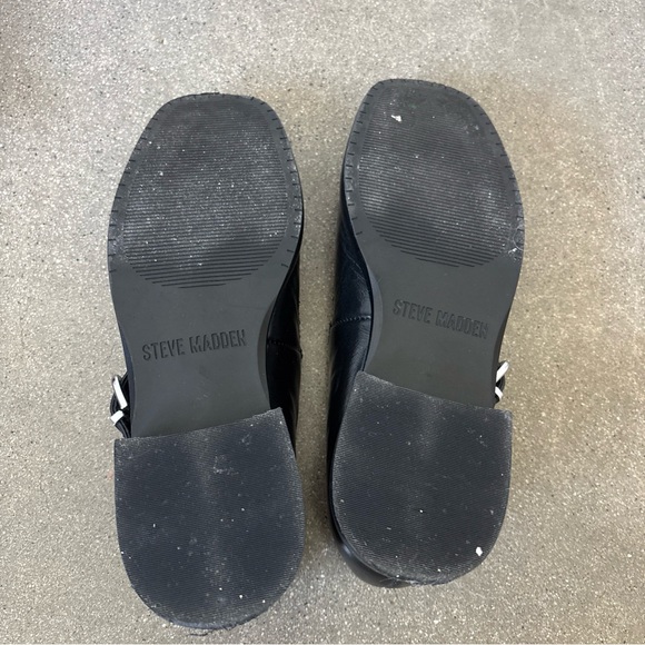 Steve Madden Delancy Leather Mary Jane Flats - Picture 11 of 14